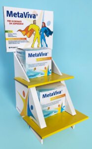 Metagenics-MetaViva3 POS materiaal displayproject